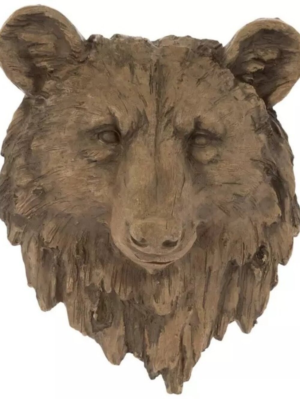 Brown Bear Head Wall Decor